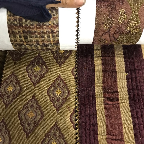 Robert Allen Upholstery Fabric Sample Book Color library “FIG ” 50 pieces - Picture 9 of 14